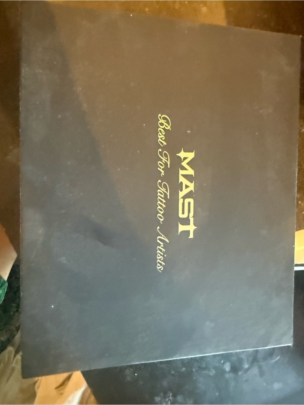 MAST Black Box with Gold Logo